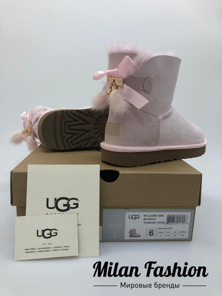Угги с Ленточками Ugg Australia na-0009. Вид 3