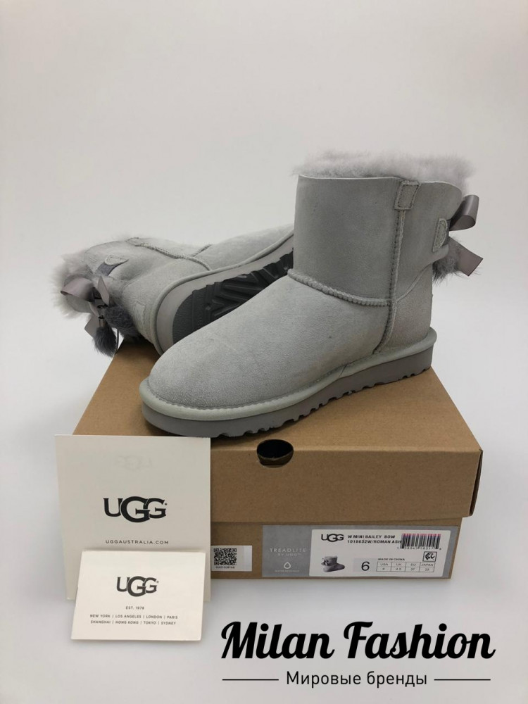 Угги с ленточками Ugg Australia na-0011. Вид 2