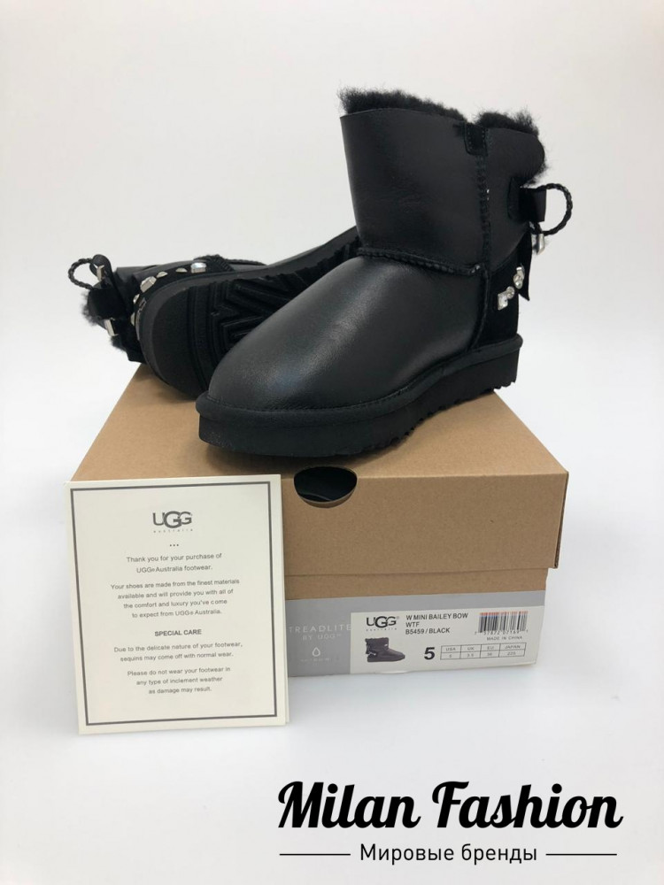 Угги с веревочками Ugg Australia an-0015. Вид 2