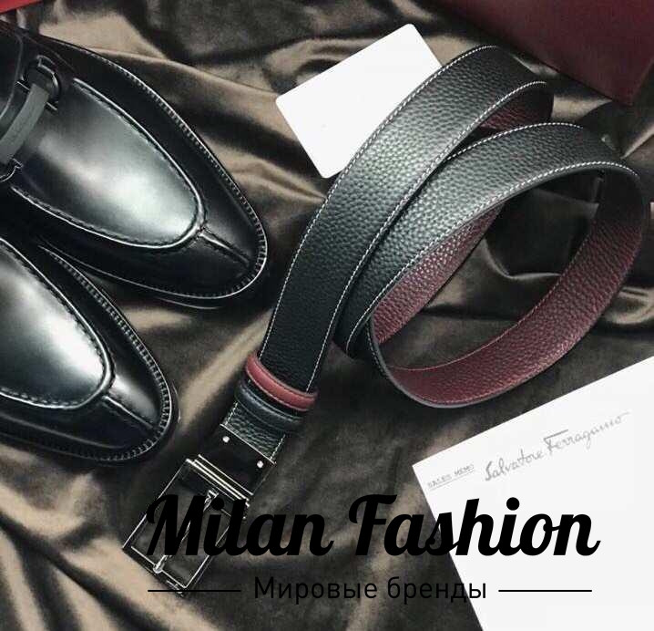 Двусторонний ремень Salvatore Ferragamo bb1017. Вид 1