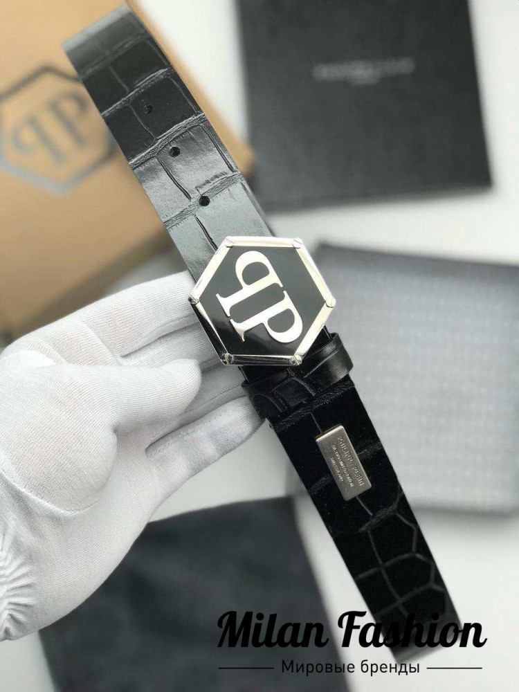 Ремень Philipp Plein bb1020. Вид 1