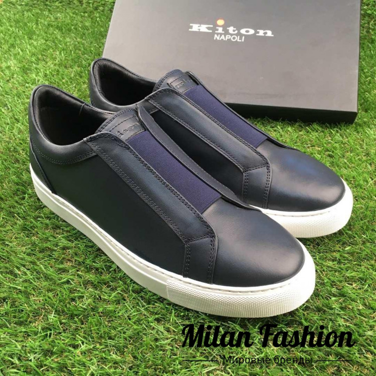 Слипоны Kiton bb1024. Вид 1