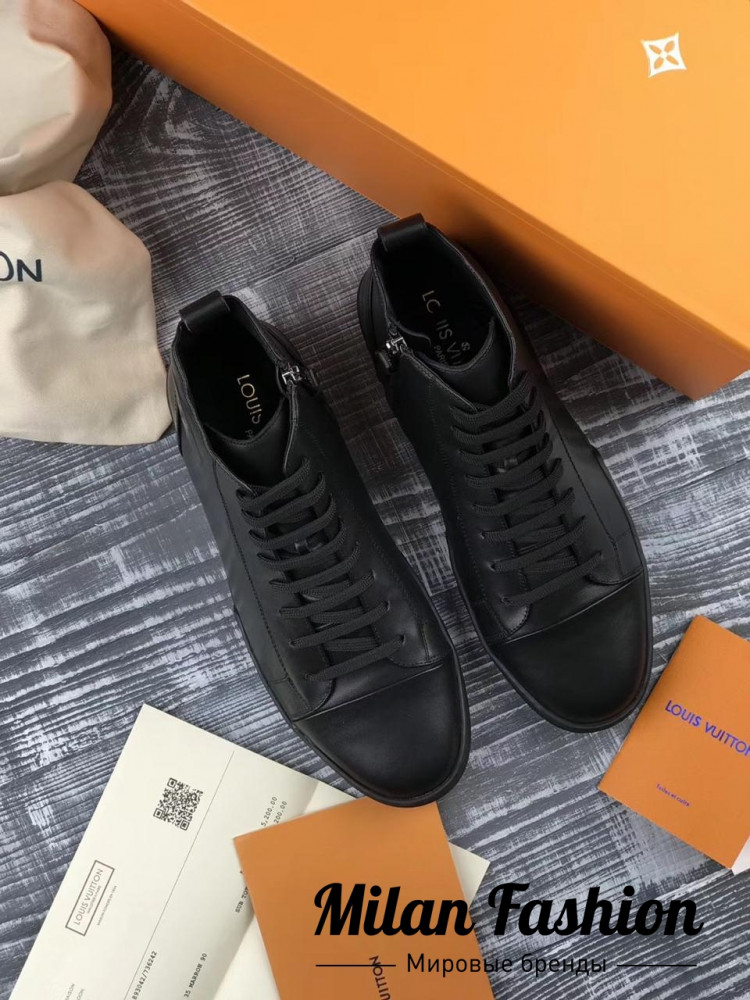 Высокие сникерсы Louis Vuitton bb1067. Вид 2