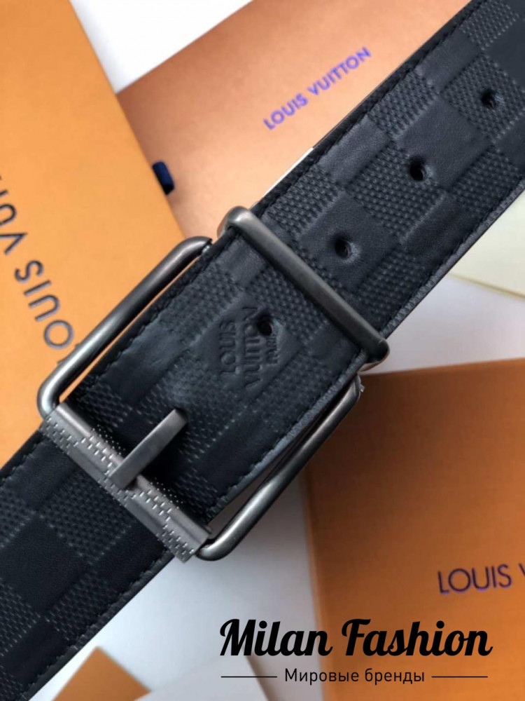 Двусторонний ремень Louis Vuitton bb1077. Вид 3