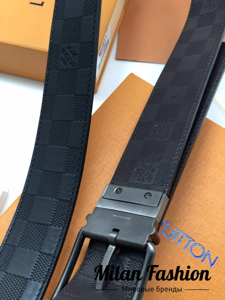Двусторонний ремень Louis Vuitton bb1077. Вид 2