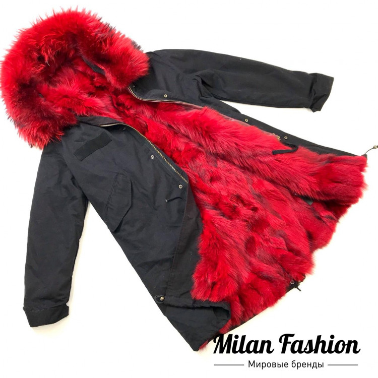 Парка с мехом Salvatore Ferragamo an-0366. Вид 1