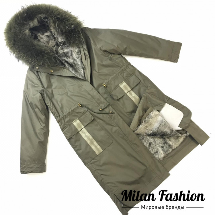 Парка с мехом Salvatore Ferragamo an-0421. Вид 1