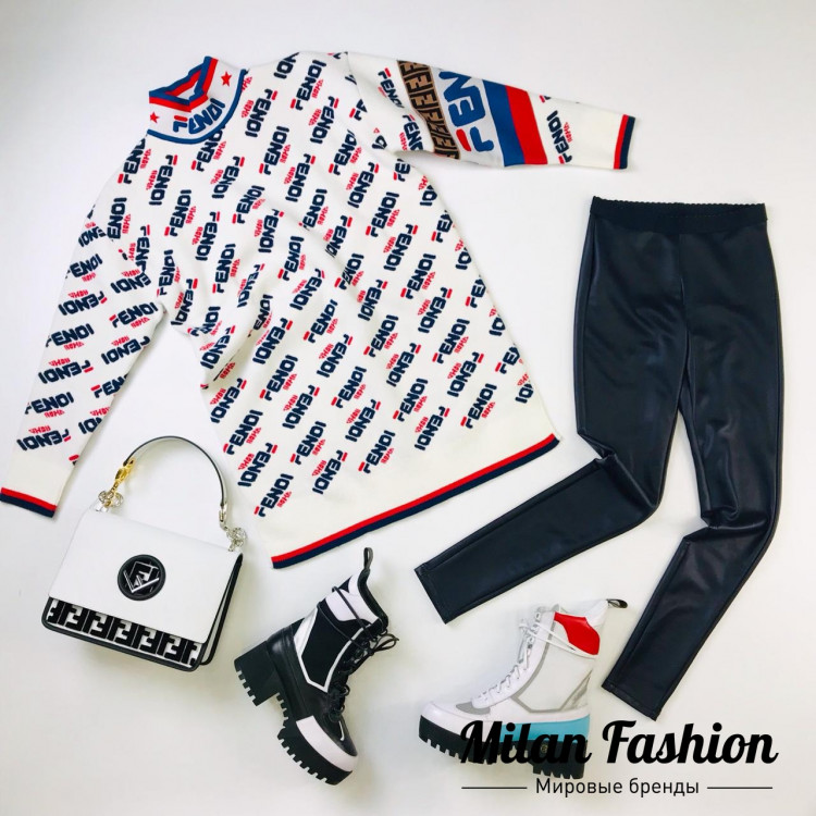 Свитер удлиненный Fendi an-0464. Вид 1