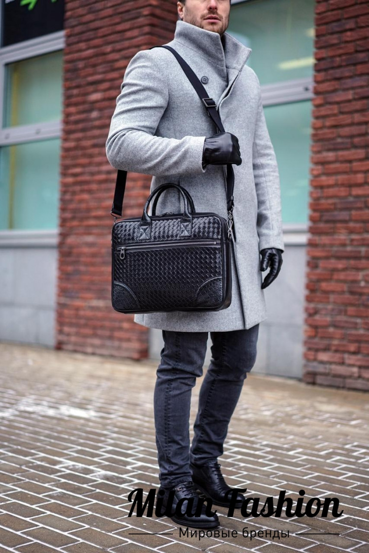 Мужской портфель  Bottega Veneta bb1563. Вид 3
