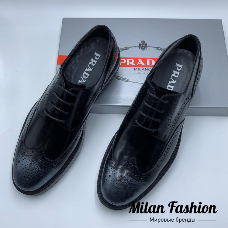 Оксфорды мужские  Prada vr051. Вид 3
