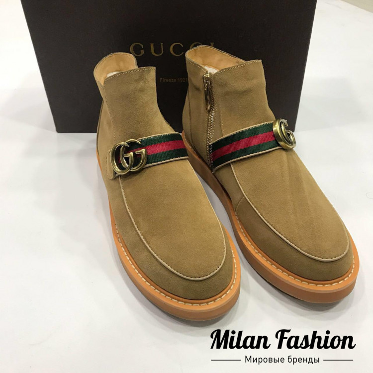 Ботинки Gucci vr063. Вид 1