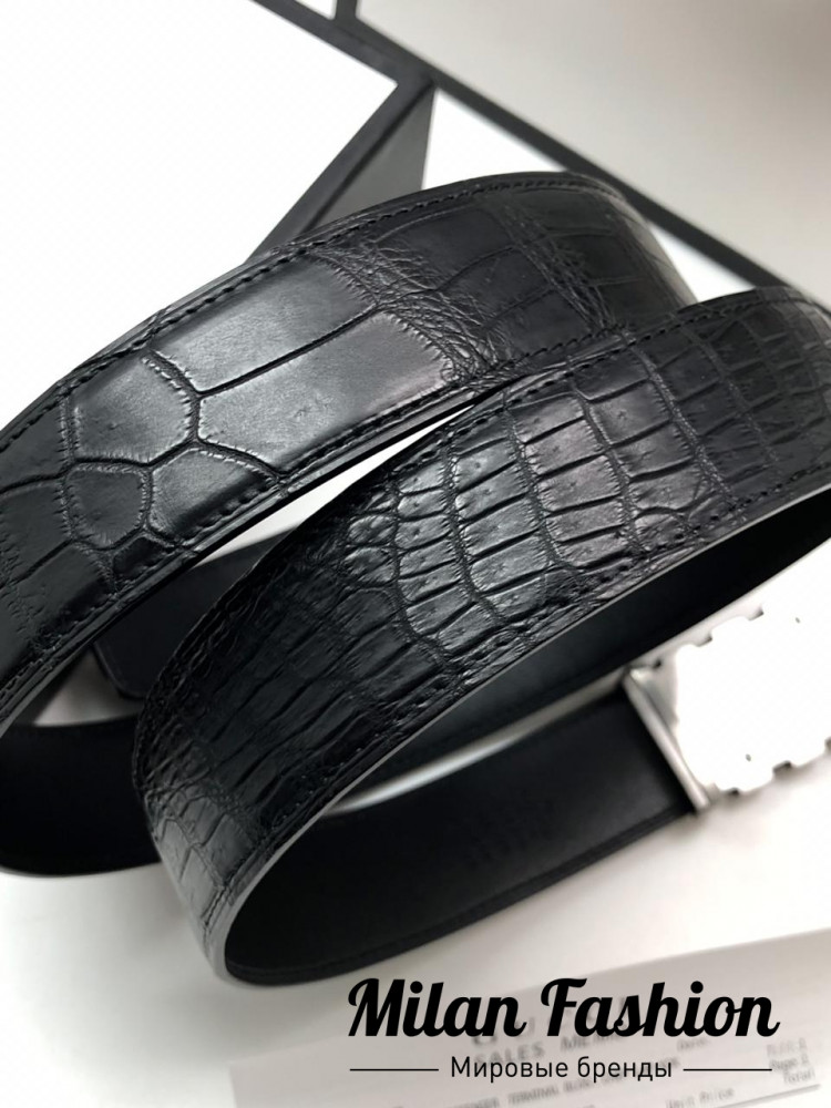 Мужской ремень  Gucci gg1295. Вид 3