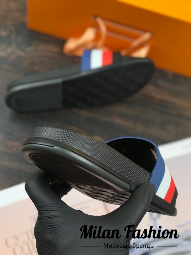 Шлёпанцы  Louis Vuitton gg1418. Вид 4