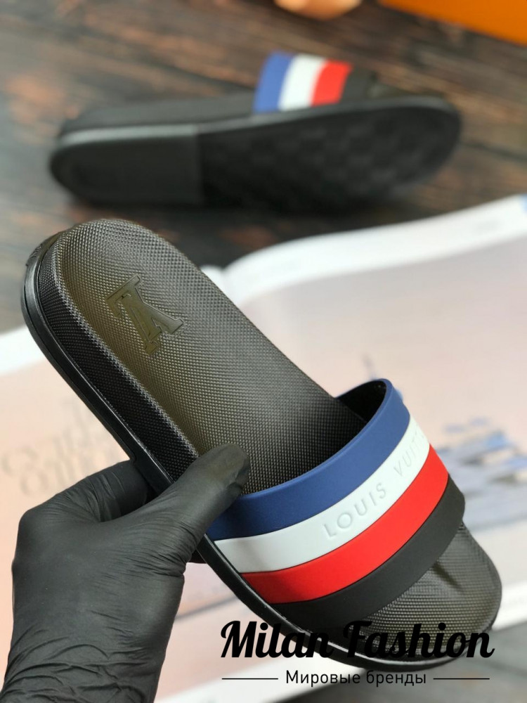 Шлёпанцы  Louis Vuitton gg1418. Вид 5