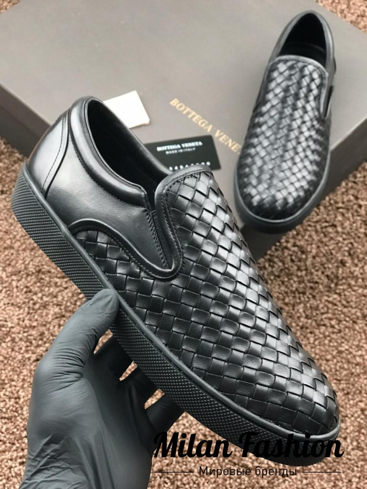 Мужские слипоны  Bottega Veneta gg1475. Вид 5