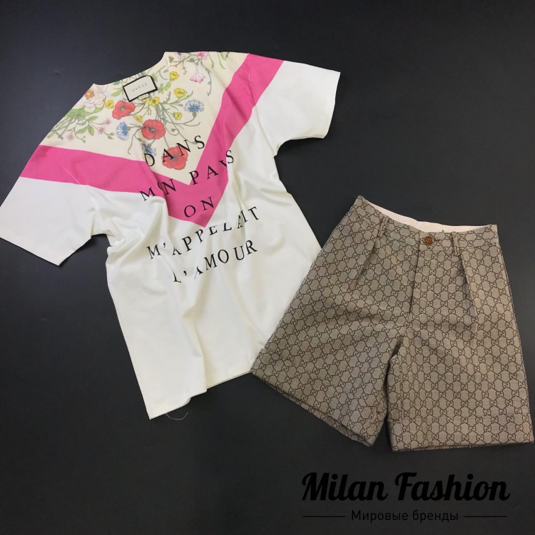 Футболка Gucci an-1310. Вид 1