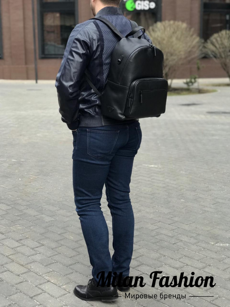 Кожаный рюкзак  Prada gg1615. Вид 3