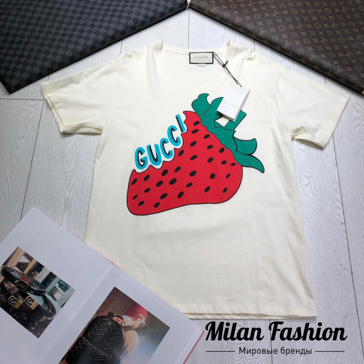 Футболка Gucci  ss-75. Вид 1