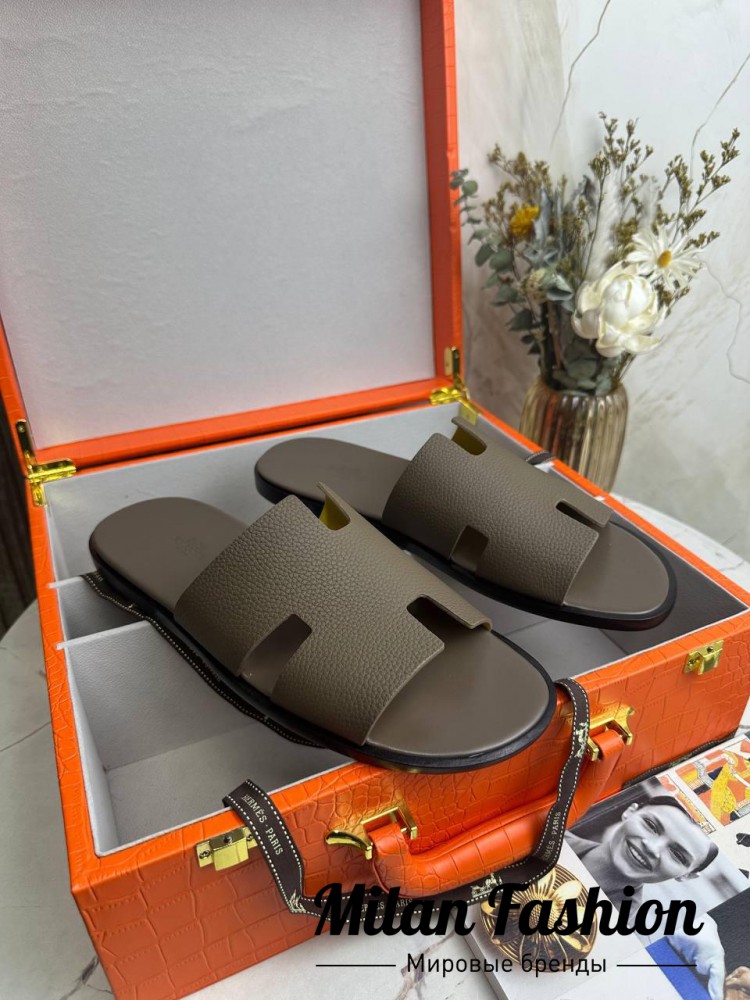 Шлепанцы  Hermes V52416. Вид 1