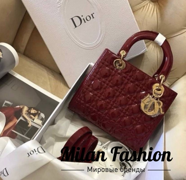 Сумка Lady  Christian Dior V2019. Вид 3