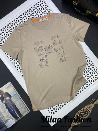 Футболка  Hermes #V9754