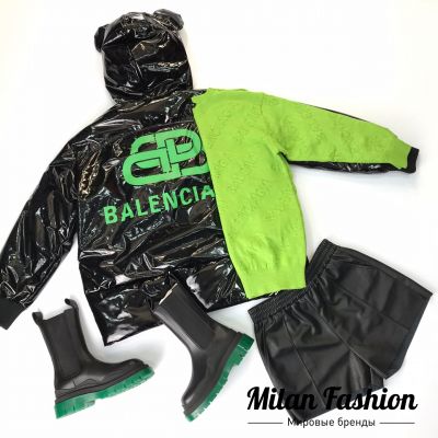 Шорты кожаные Balenciaga #V4196
