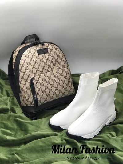 Высокие сникерсы Christian Dior #v0422