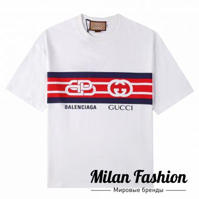 Футболка  Gucci Balenciaga  … #V9607
