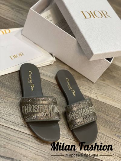 Шлепки  Christian Dior #v1825