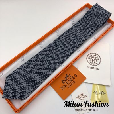 Галстук мужской  Hermes #v0187