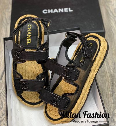 Сандалии женские Chanel #v1174