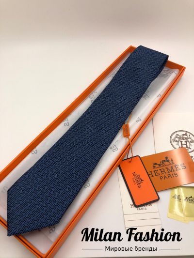 Галстук мужской  Hermes #v0182
