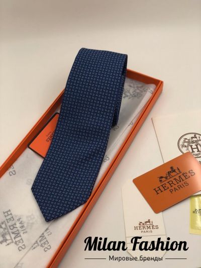 Галстук мужской  Hermes #v0180