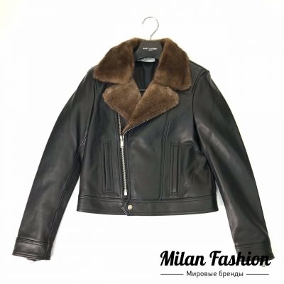Куртка кожаная Yves Saint Laurent #V4784