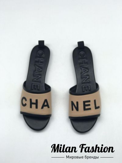 Шлепанцы Chanel #ds1084