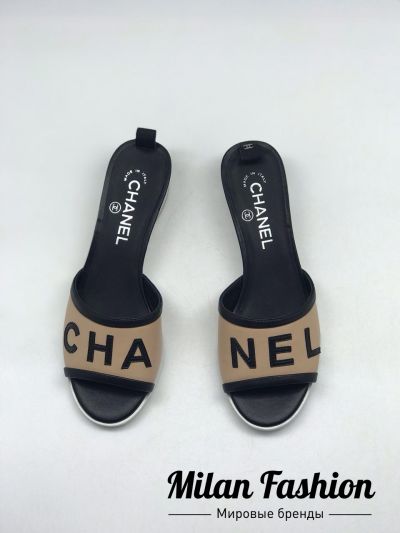 Шлепанцы Chanel #ds1086