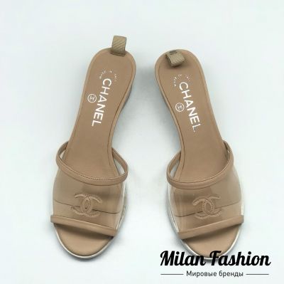 Шлепанцы Chanel #ds1087