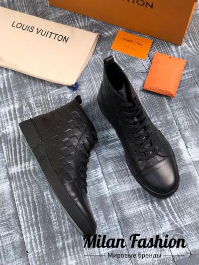 Высокие сникерсы Louis Vuitton #kf1029