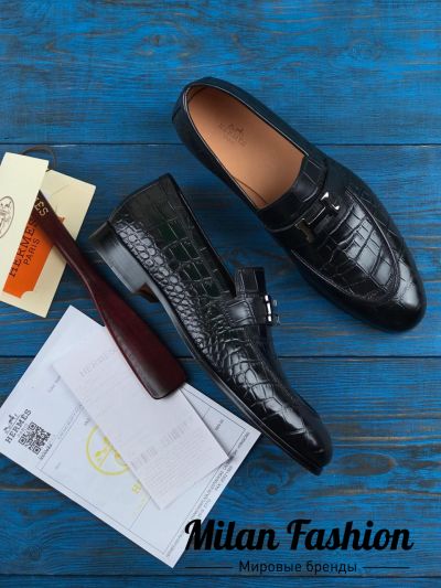 Лоферы мужские  Hermes #kf1115