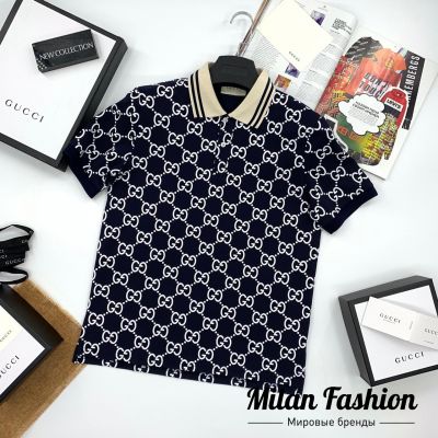 Хлопковое поло Gucci #an-1584