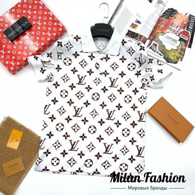Хлопковое поло  Louis Vuitton #an-1587