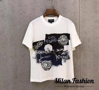 Футболка  Chanel #v1983