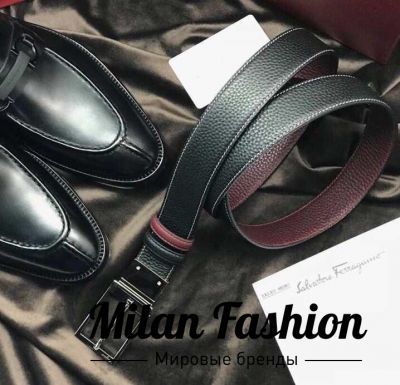 Двусторонний ремень Salvatore Ferragamo #bb1017