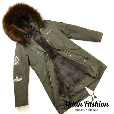 Парка с мехом Salvatore Ferragamo #an-0354