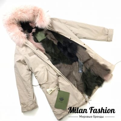 Парка с мехом Salvatore Ferragamo #an-0355