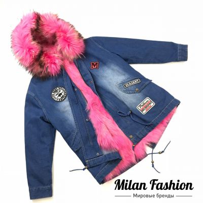 Парка с мехом Salvatore Ferragamo #an-0356
