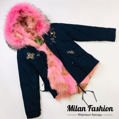 Парка с мехом Salvatore Ferragamo #an-0360