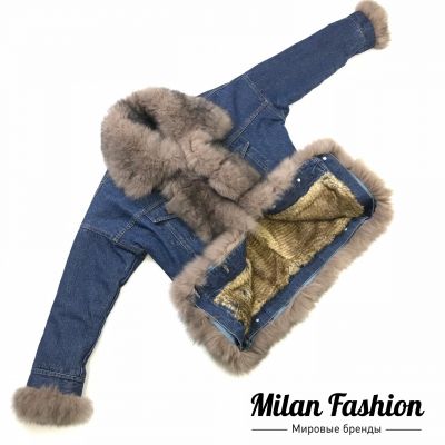 Куртка с мехом Salvatore Ferragamo #an-0363