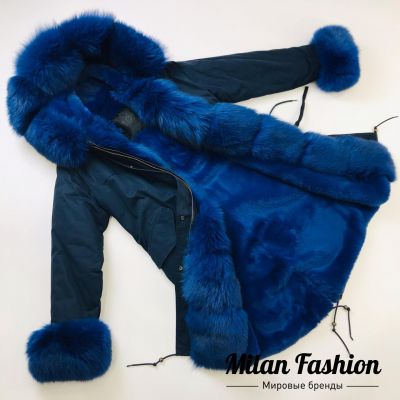 Парка с мехом Salvatore Ferragamo #an-0365