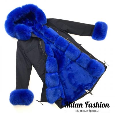 Парка с мехом Salvatore Ferragamo #an-0368